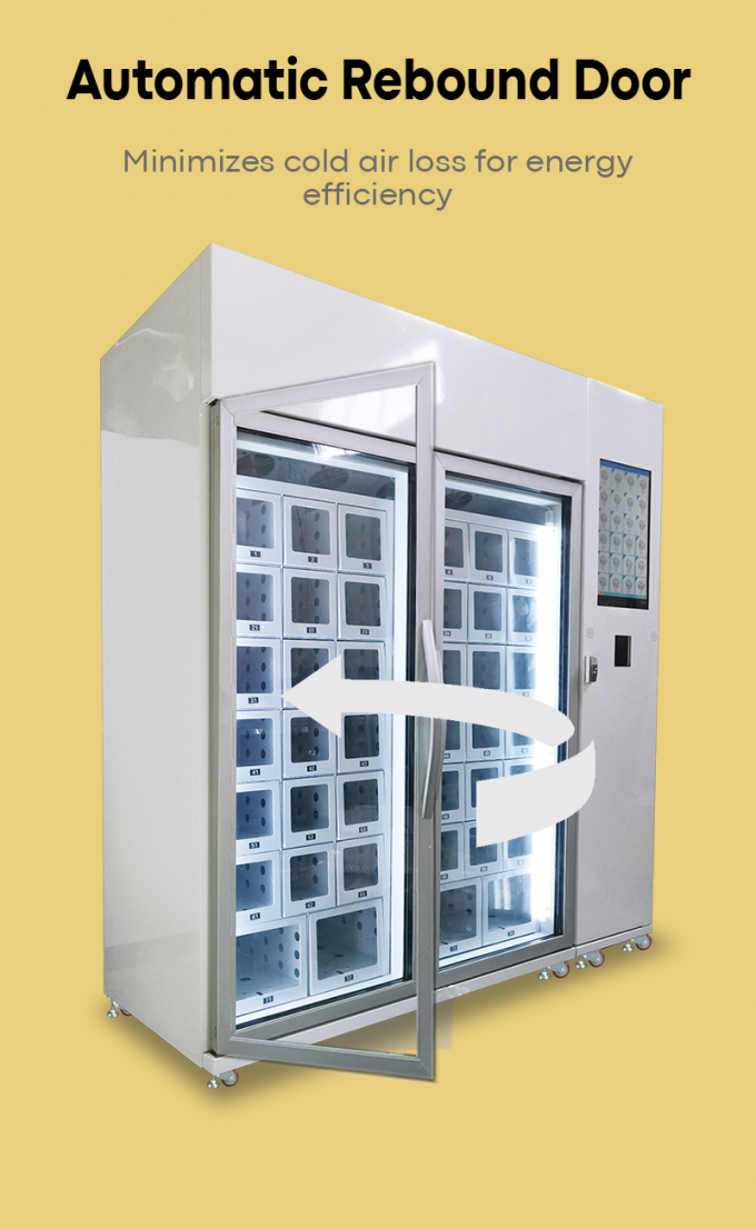 Refrigerated Vending Machines for Dairy Products -22~20℃ Automated Cheese Vending Machine