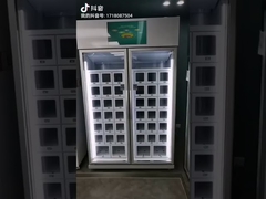 Khung kim loại 6 KWh Hệ thống giám sát trực tuyến Máy bán trái cây