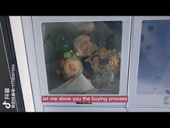 Máy bán hàng tự động đông lạnh 22 inch cho tủ đựng kem phô mai thịt Kích thước tùy chỉnh