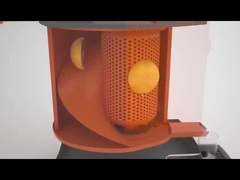 Máy bán nước cam mới làm có đầu đọc thẻ và màn hình cảm ứng cho trung tâm mua sắm