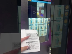 600 chiếc Máy bán thuốc lá điện tử CBD Vape sáng tạo với đầu đọc thẻ kiểm tra độ tuổi