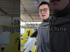 máy giặt chó tự phục vụ