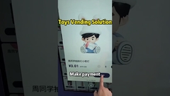 Giải pháp bán đồ chơi, máy bán hàng tự động cao cấp có thang máy để phân phối đồ chơi IP #vendingmachine