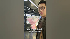 Mẹo bán hoa tươi, giá hoa cũ tự động giảm giá #flowervendingmachine