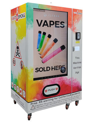 Máy bán hàng tự động màn hình cảm ứng 55 inch để bán nước hoa, sản phẩm thương hiệu cao cấp