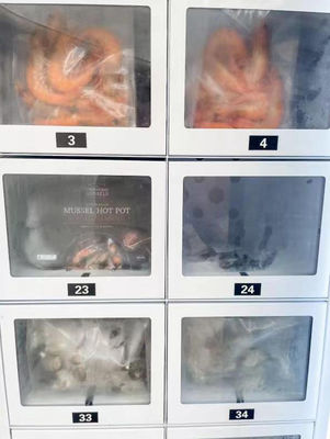 Máy bán hàng thực phẩm biển làm lạnh hiệu quả R290 cho tươi