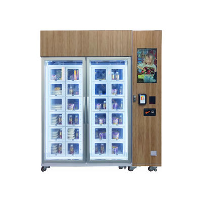 Máy bán hoa tươi tự động Micron Commercial Cooling Fresh Bouquet trong cửa hàng bán lẻ không người bán