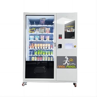 Cung cấp nước nóng miễn phí cho Cup Noodle Instant Ramen Milk Tea Vending Machine With Card Reader