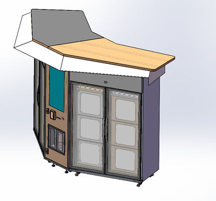 Máy bán hoa trong tủ khóa tùy chỉnh Tiêu chuẩn cao