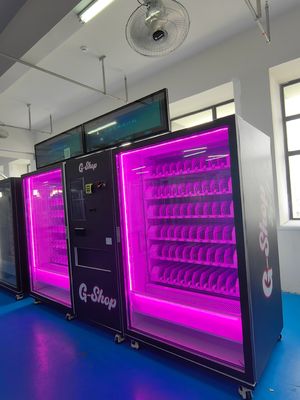 Máy bán hàng tự động đồ ăn nhẹ vận chuyển từ cửa đến cảng với màn hình trên cùng Dịch vụ OEM/ODM