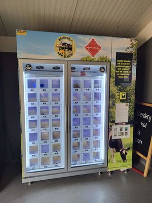 Máy bán hàng hộp đựng đồ nhạy cảm với nhiệt độ -22-20C Hệ thống làm lạnh tiên tiến