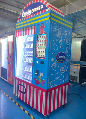 Thiết kế tùy biến W1260mm*D830mm*H1940mm Máy bán hàng thông minh cho phong cách và thông số kỹ thuật của bạn