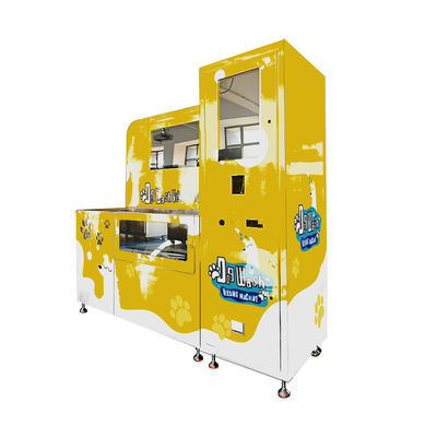 Máy giặt chó tự phục vụ với dầu gội