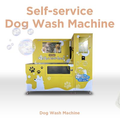 Máy bán hàng tự động giặt chó vệ sinh trong tầm tay bạn Tùy chỉnh W2000*D663*H1800 Mm Với các tùy chọn dầu gội