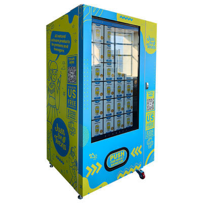 Máy bán hàng Sephora với máy đọc thẻ cho quảng cáo