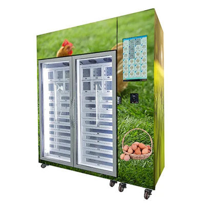 Máy bán hàng tự động có tủ khóa 24/7 Farm Fresh với hệ thống làm mát tự động và thanh toán không tiếp xúc