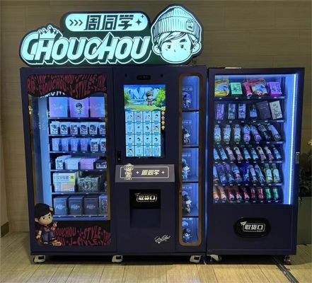 Máy bán hàng tự động 7 tầng* Sức chứa 12 khe đồ chơi số lượng lớn R175*S95*C193 Cm cho việc kinh doanh máy bán hàng của bạn