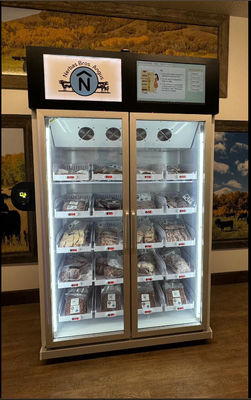 5-20 khay dung lượng kim loại máy bán hàng tủ lạnh thông minh cho kem thiết kế bền