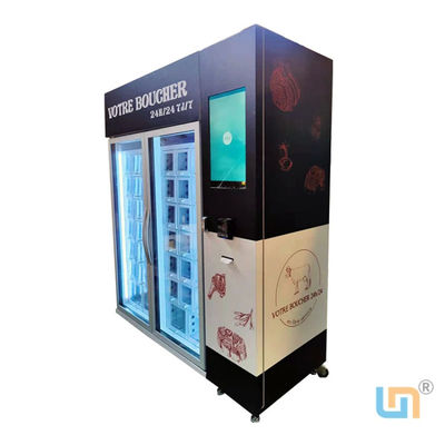 Máy bán hàng tự động tủ khóa màn hình cảm ứng 21.5 inch với khung kim loại và nhãn dán tùy chỉnh