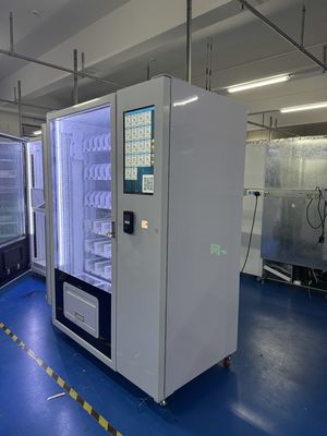 Máy bán hàng đông lạnh có khung kim loại hỗ trợ telemetry cho yêu cầu của khách hàng