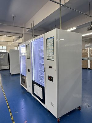 Máy bán đồ ăn đông lạnh tiện lợi với công suất 350-600 và tính năng nâng W166 * D71 * H217 Cm