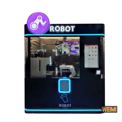 Robot pha cà phê tự động với công thức tùy chỉnh