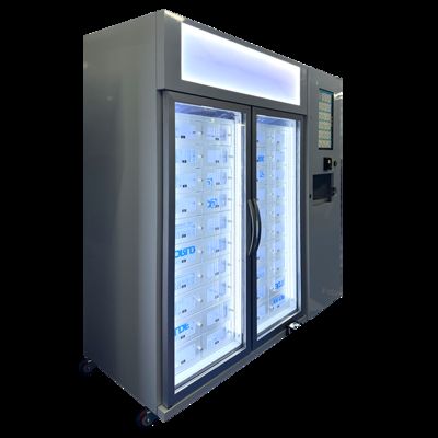 Máy bán hàng tự động thực phẩm đông lạnh 40 ngăn với làm lạnh -22°C