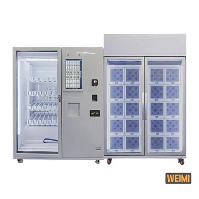 Máy bán hàng tự động tủ khóa tiệm bánh 20 ngăn Android 11.1 OS