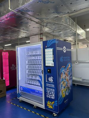 Máy bán hàng đồ chơi bộ sưu tập quái vật với hệ thống làm mát 3-20°C, thiết kế tùy chỉnh và quản lý thông minh từ xa
