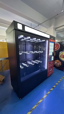 Máy bán quần áo tự động với khe treo, nhiều hệ thống thanh toán và nhãn dán tùy chỉnh