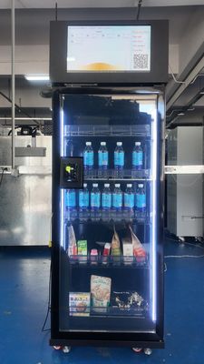 Tủ lạnh thông minh bán hàng tự động với khả năng bán hàng kỹ thuật số và công nghệ làm lạnh tiên tiến