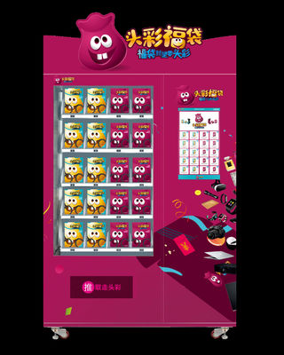 Máy bán hàng tự động hộp bí ẩn chiếu sáng bằng đèn LED với màn hình cảm ứng 22 inch Micron