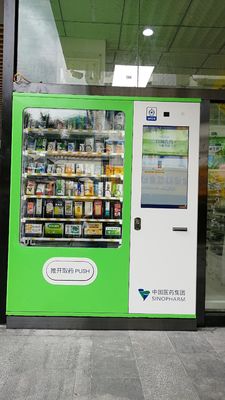 Máy bán thuốc OEM ODM dễ vận hành với dung lượng lớn, có màn hình quảng cáo, Micron Smart Vending