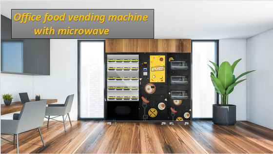 Máy bán hàng tự động thông minh hộp cơm trưa tức thì với lò vi sóng Micron Smart Vending